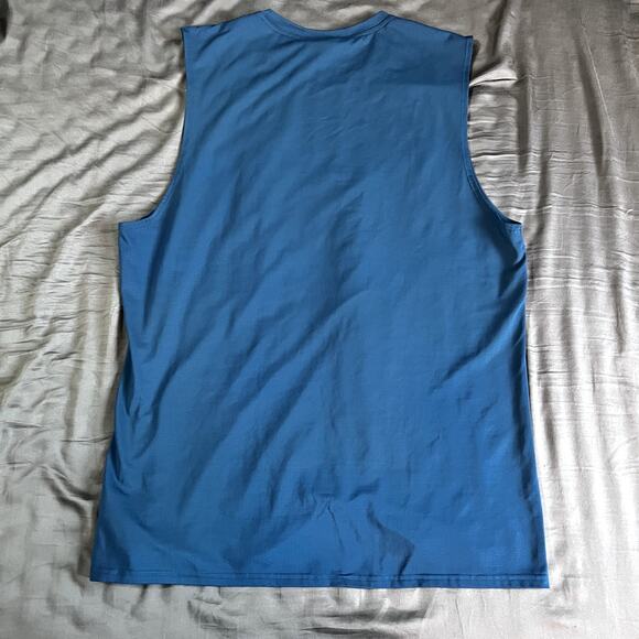 Gymshark Training Tank Top Men’s Size XL Blue Sleeveless Athletic Shirt NWT - Picture 2 of 13